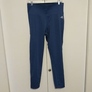 Adidas purple workout leggings